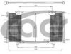 TOYOT 8845005020 Condenser, air conditioning